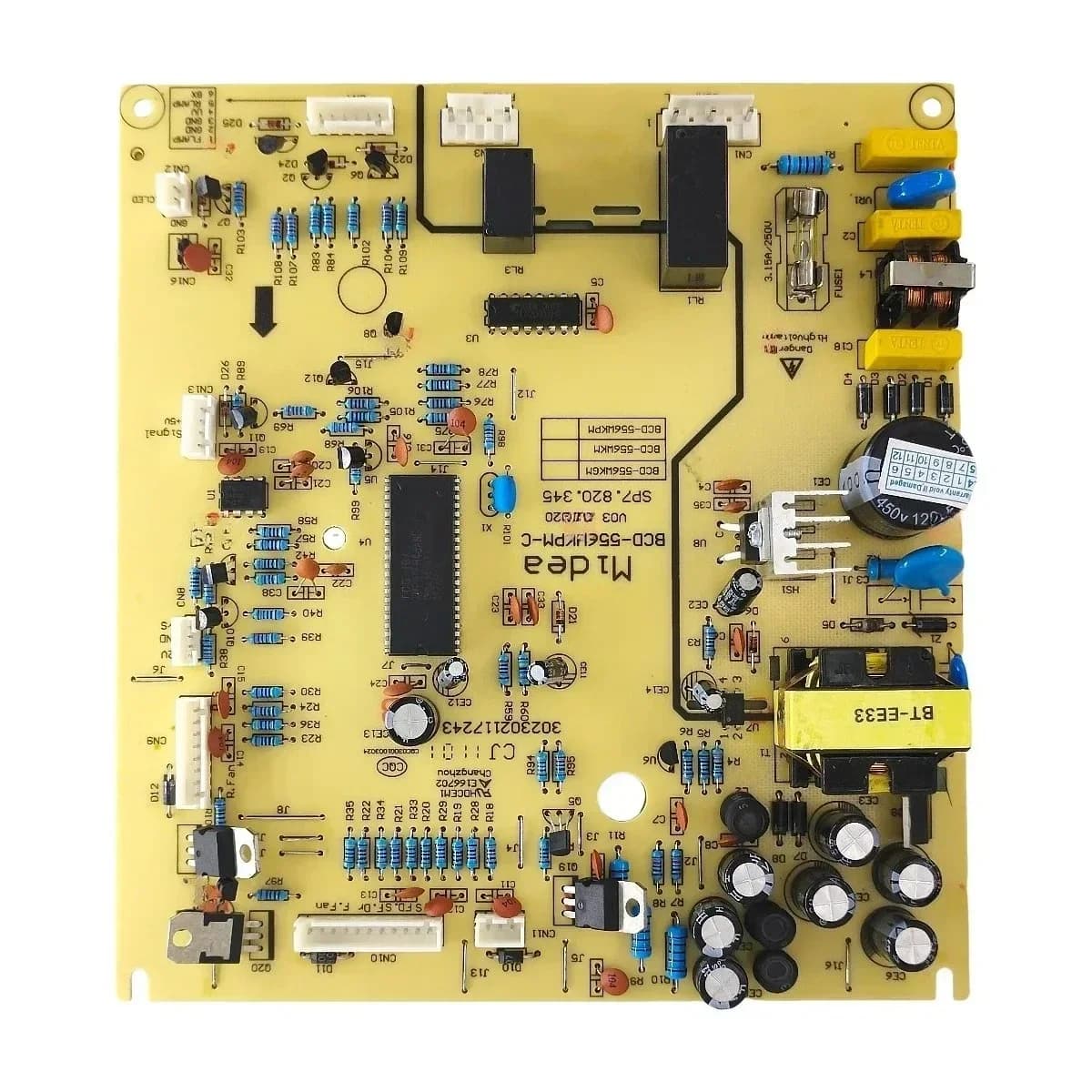 TuyaNew Per Midea Frigorifero Scheda di Alimentazione BCD-556WKPM Computer di Bordo Scheda Madre Alexa Google Assistant