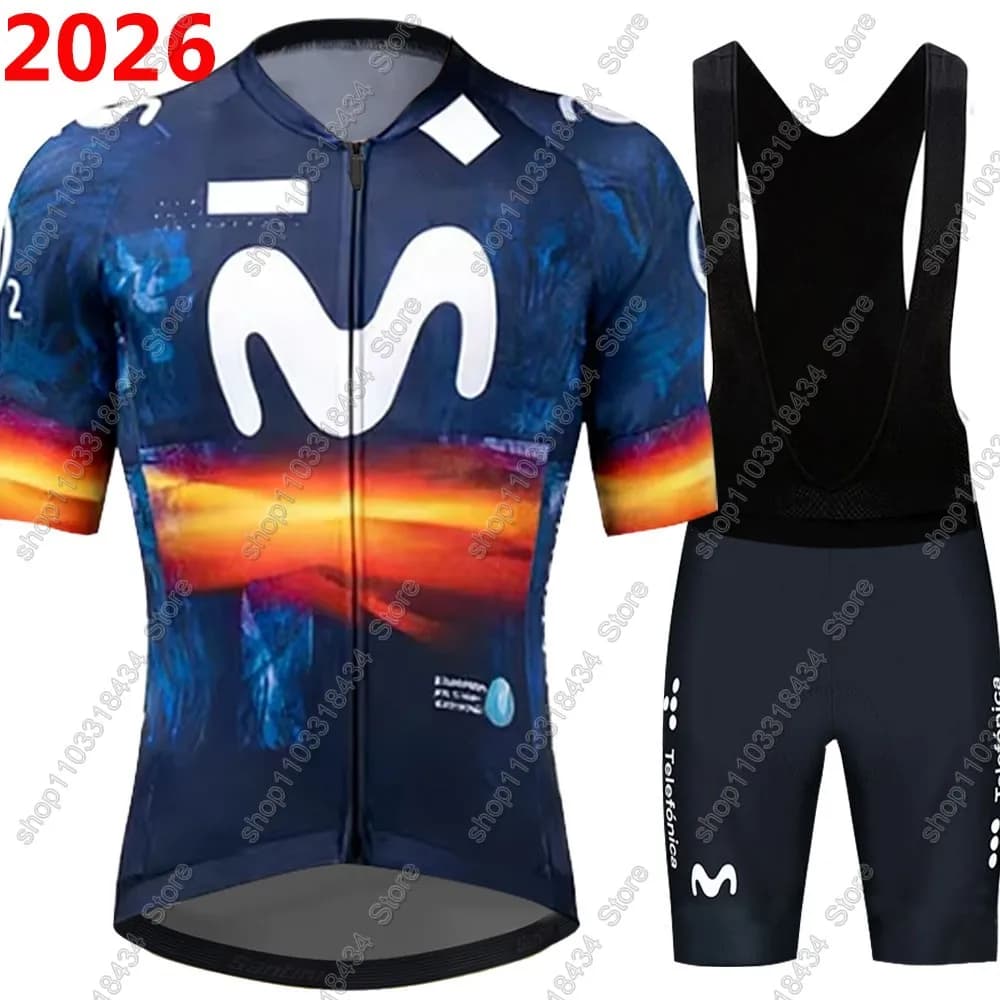 Completo da Ciclismo M Pro Team TDF France Tour 2026 - Maglia e Pantaloncini da Bici da Strada e MTB (Ropa)