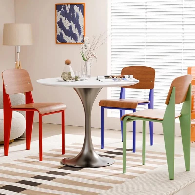 Sedie da Pranzo Moderne in Stile Nordico, Sedie Ergonomiche da Gaming per Ristoranti, Poltrone Lounge Portatili, Set di Mobili per Salotto