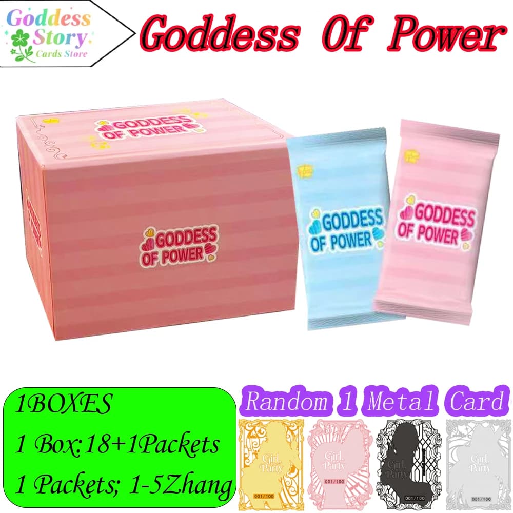 Carte da Collezione Goddess Of Power: Booster Box di Carte TCG Anime Girls Goddess Story per Collezionisti e Fan