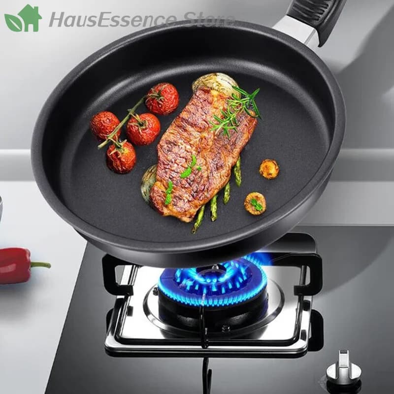 ※Premium Mini Frying Pan Non-Stick Thickened Stainless Steel Frypan Pot Fried Eggs Saucepan Gas For Home Use Kitchen Cook
