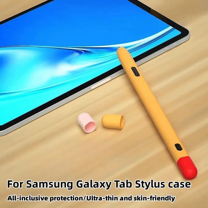 Custodia in silicone per Samsung Galaxy Tab S10 S11 Ultra S6 Lite S7 S8 S9, cover protettiva morbida antiurto per penna stilo tablet