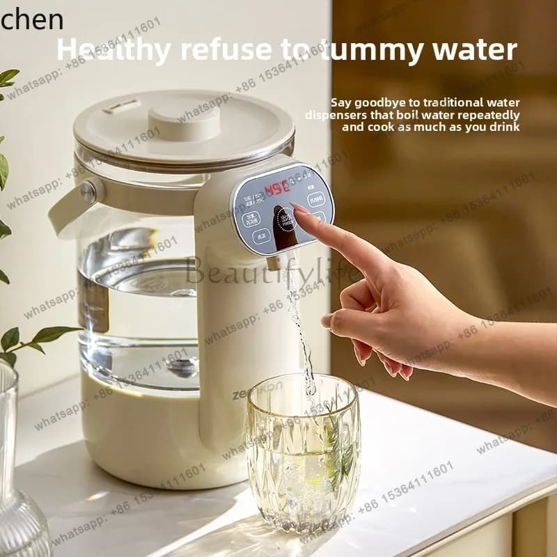 Bollitore Elettrico Integrato con Isolamento Automatico, Dispenser d'Acqua a Temperatura Costante