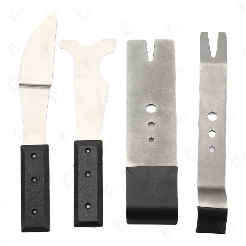 Nuovo set completo 4 IN1 Set di strumenti per fabbro con foglio di inserti multifunzione civile per strumenti per lo spazio della porta della serratura della casa Apri fai da te