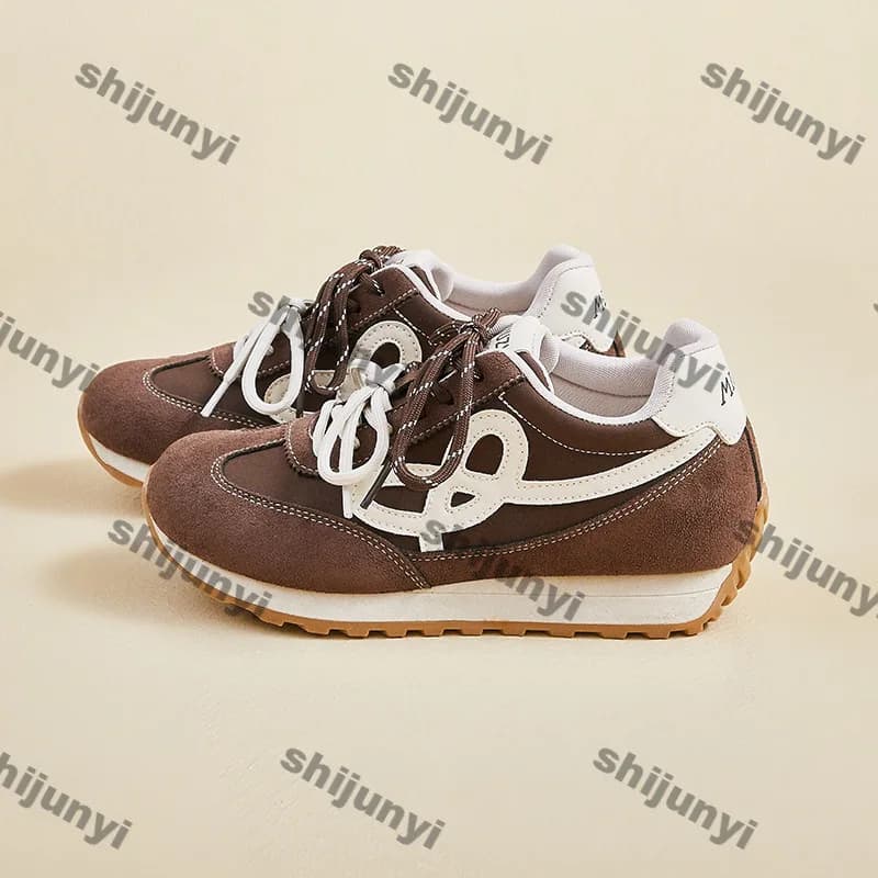 Sneakers with Plateau for Women, Resistant and Anti-slip, New Summer Arrivals, Casual Running Shoes with Laces and Round Toe