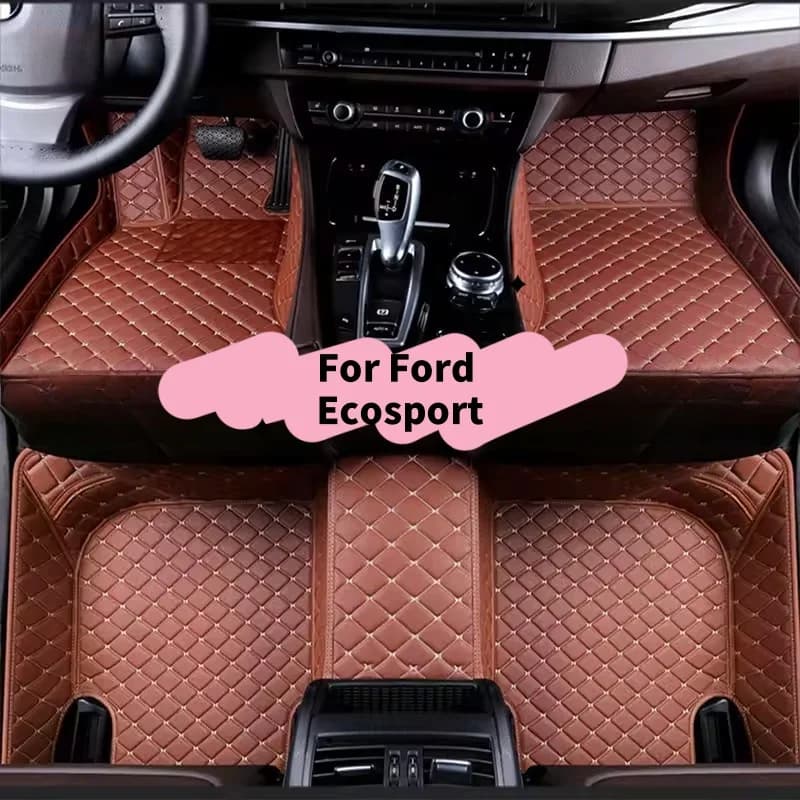 Personalized anti-slip car mats for Ford Ecosport 2010 2012 2012 2013 2014 2015 - 2023 Car mats Piede Coche Accessories