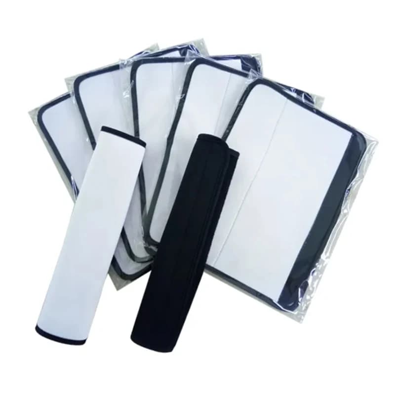 10 Pcs/Lot Sublimation Car Safety Belt Wrap Blanks For DIY Car Use