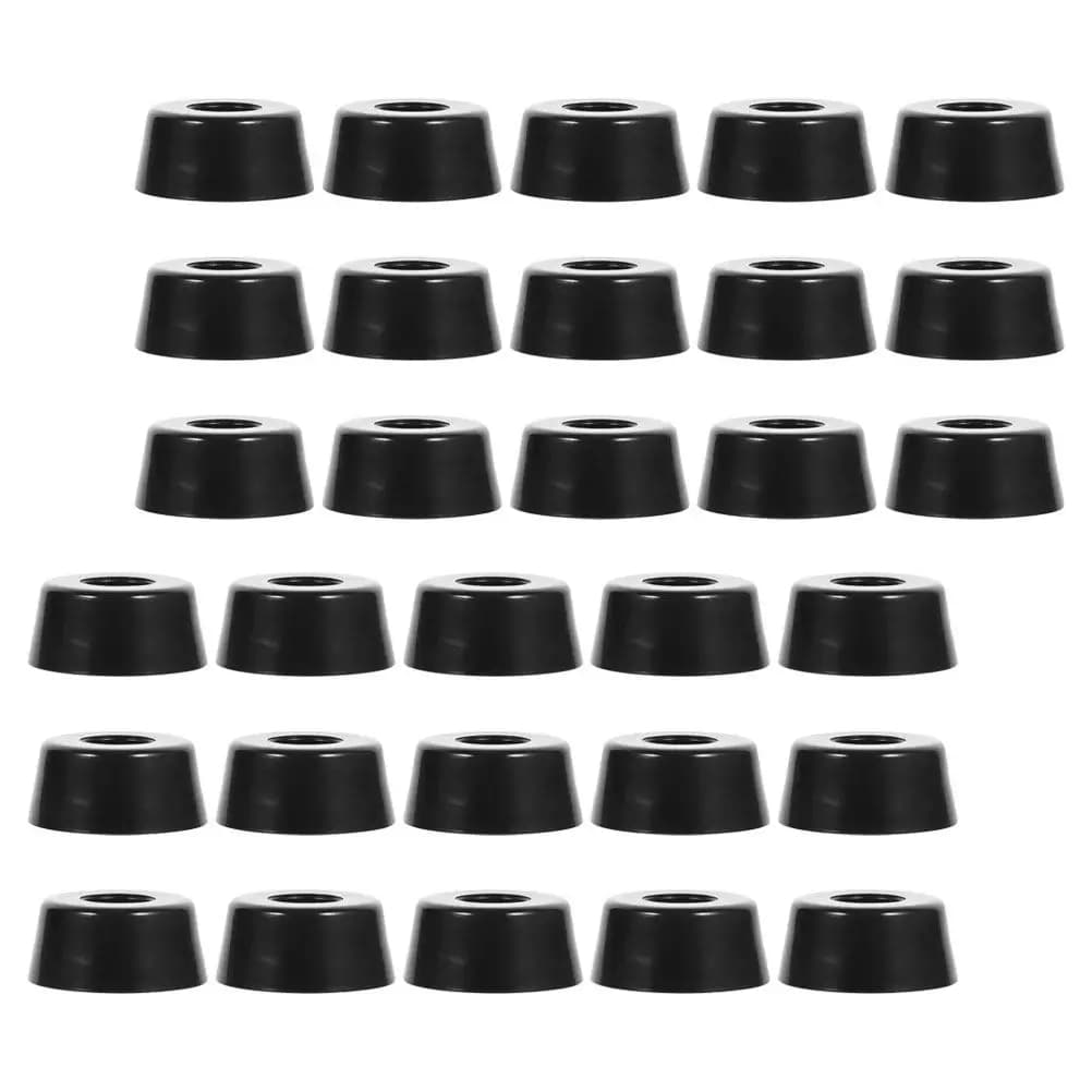 30 Piedini Piedini di Gomma Antiscivolo per Tagliere, Protecting Rubber, Adjustable Feet for Furniture, Tables and Chairs