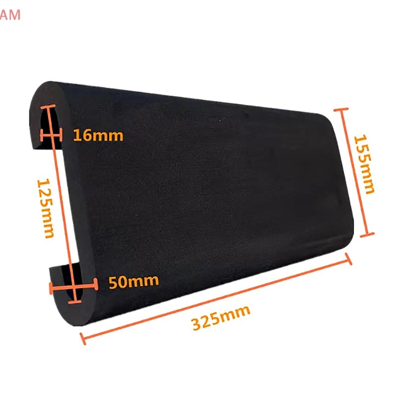 Cuscino del sedile in schiuma EVA antiscivolo a forma di U da 1 pezzo per sedile a pagaia Dragon Boat compatibile con i kayak delle canoe della vogatore