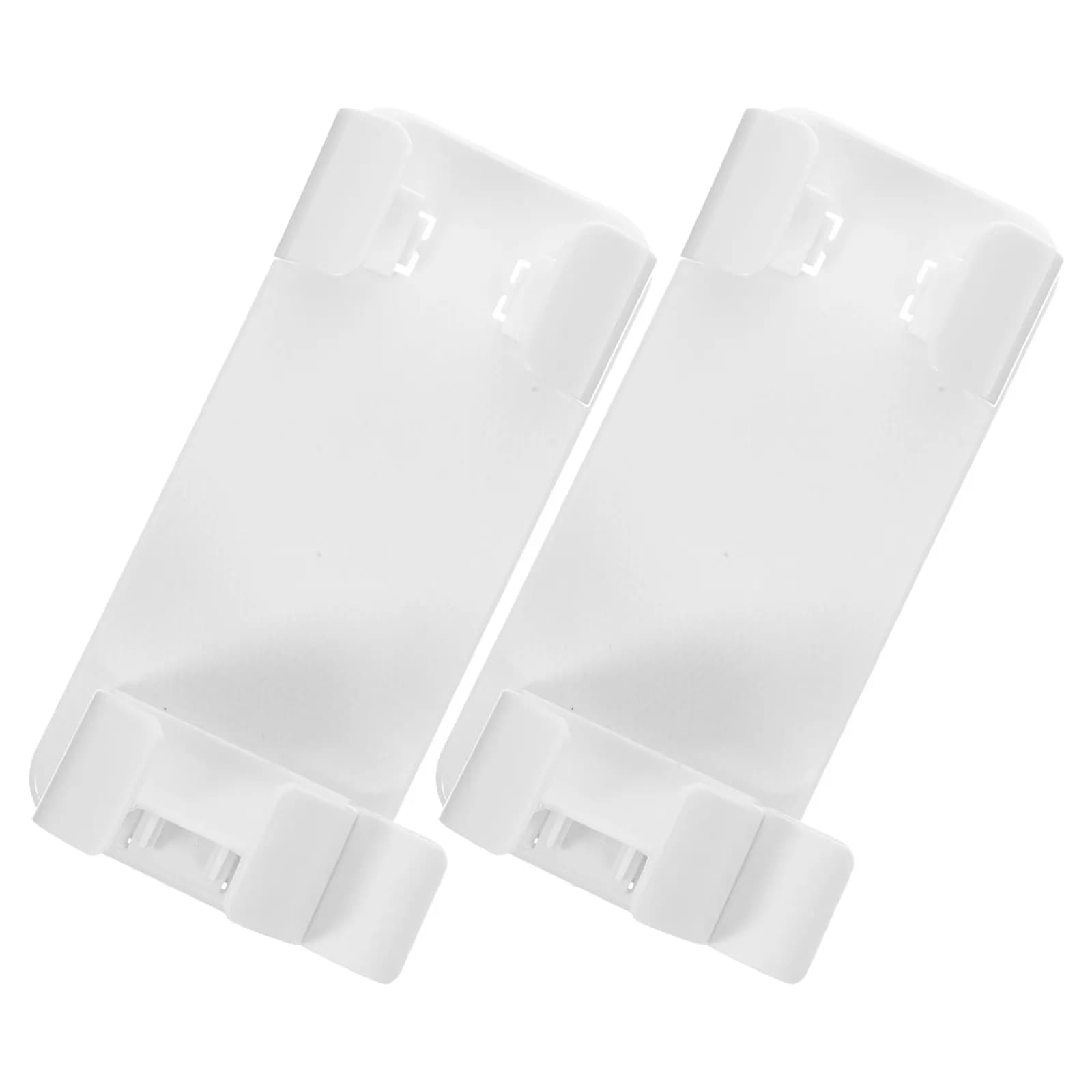 2Pcs Wall Mounted Curling Iron Straightener Holder Hair Tool Organizer Bathroom Space Saving Hair Appliance Holder