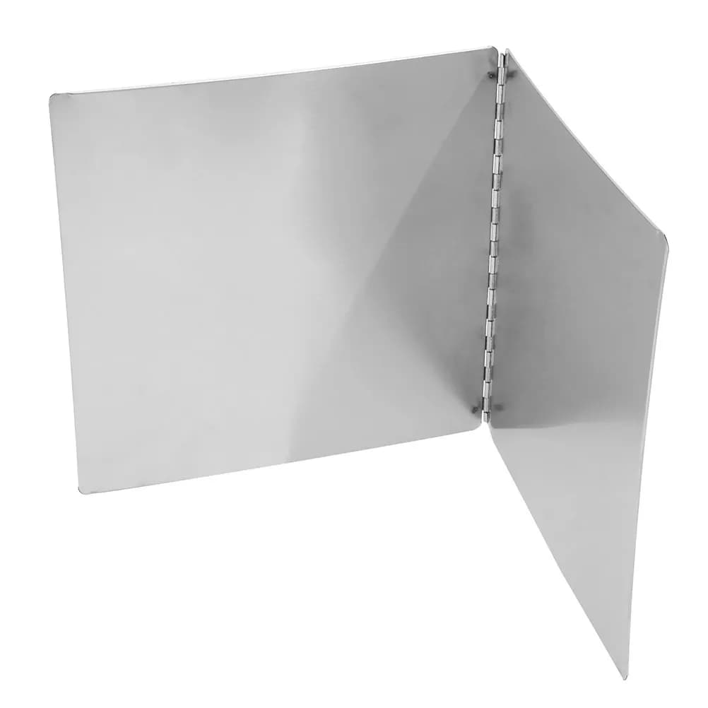 Stainless Steel Foldable 2-Side Splatter Guard Oil Proof Screen Stove Splash Guard Heat Insulation Frying Pan Cover