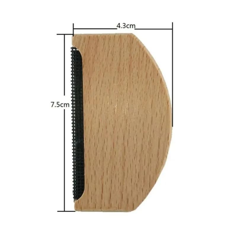Cashmere Sweater Clothes Fluff Fabric Shaver Pilling To Pompom Lint Fur Remover Wooden Epilator Portable Cleaning Comb Brush