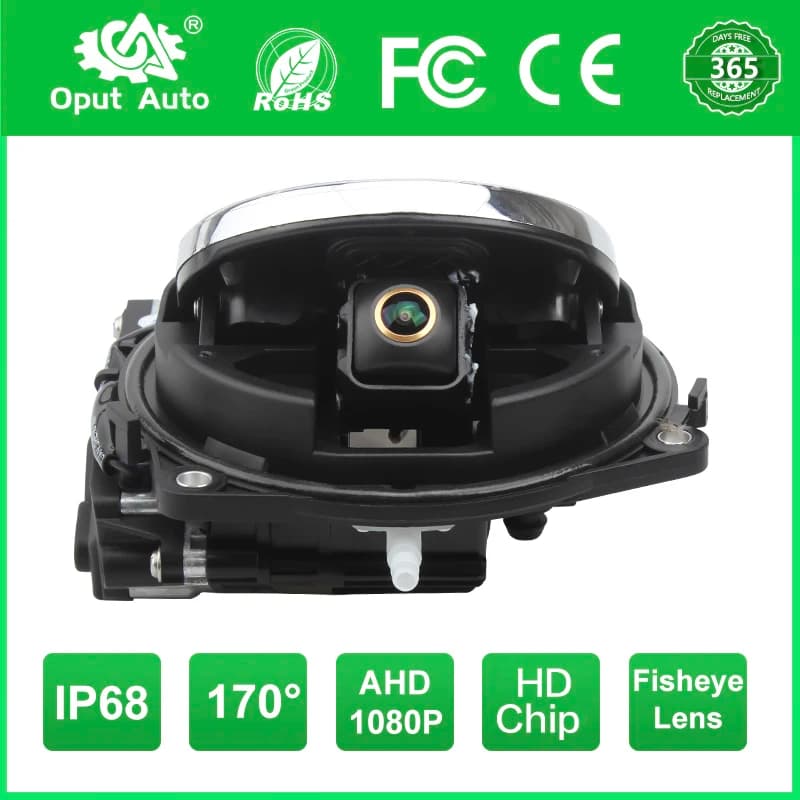 170 ° AHD 1080P Flip Emblem Reverse camera for VW Golf 6/7/8 Polo CC Beetle Magotan B6 B7 B8 EOS T-roc Passat