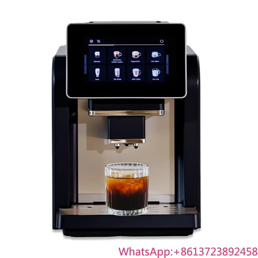 Wholesale Custom Logo Commercial 7" Touch Screen Kaffeevollautomat Fully Automatic Espresso Coffee Machine for Business