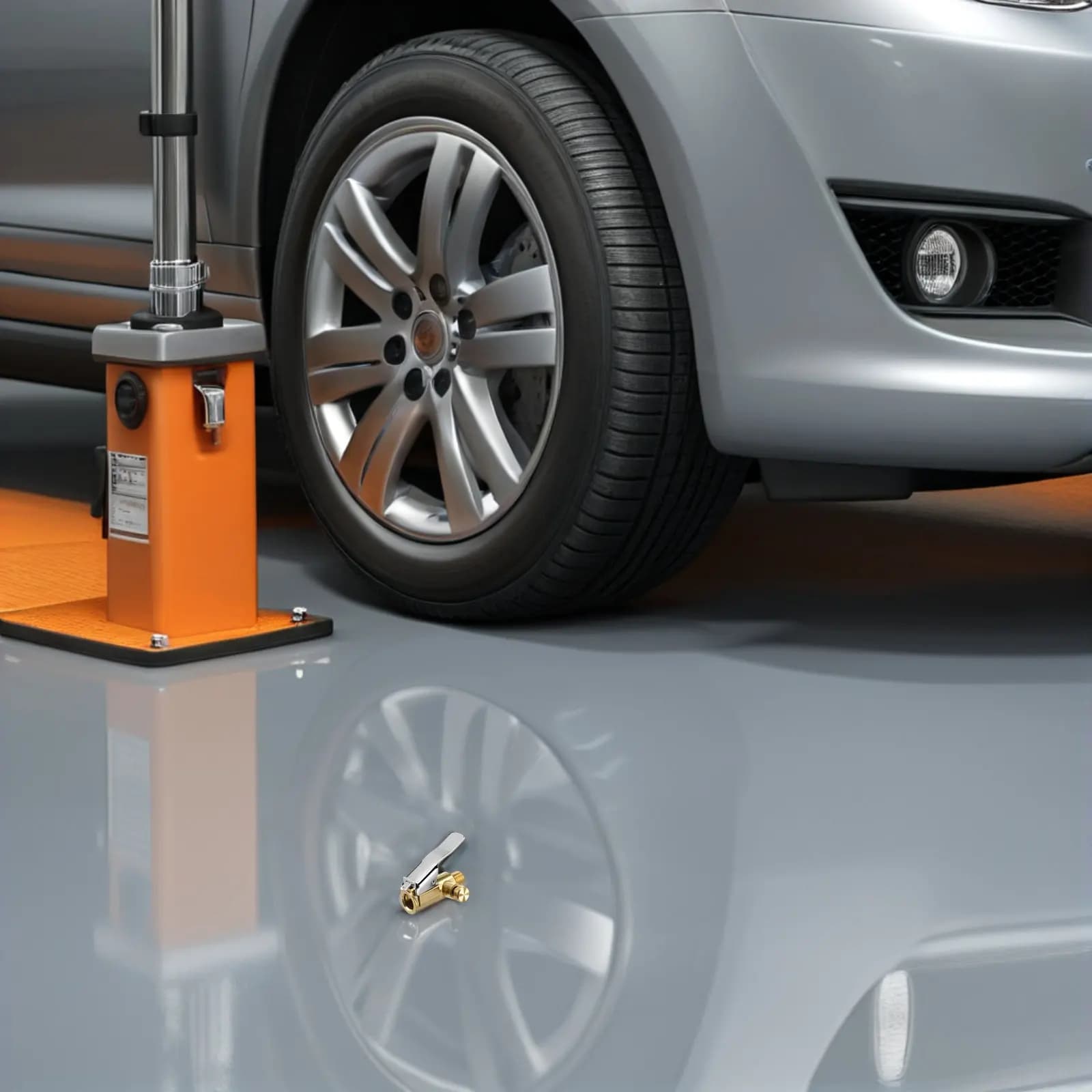 Set di 4 Adattatori per Pneumatici a Connessione Rapida, Accessori per Compressore d'Aria Resistenti, per Gonfiaggio Auto e Bici, Senza Perdite