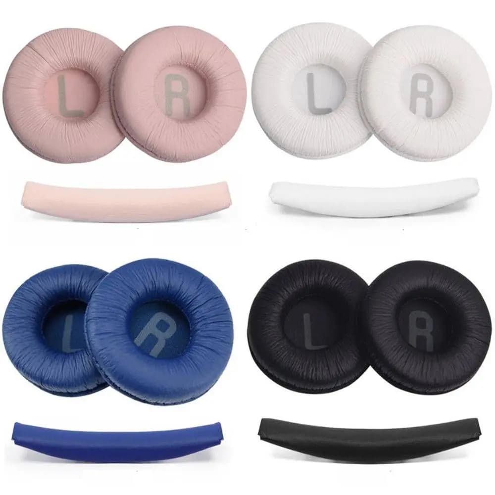 1 paio di auricolari di ricambio da 70mm per JBL T450BT T500BT Tune600 660 510BT cuscini per le orecchie Pad Covers cuffie per cuffie con fascia superiore