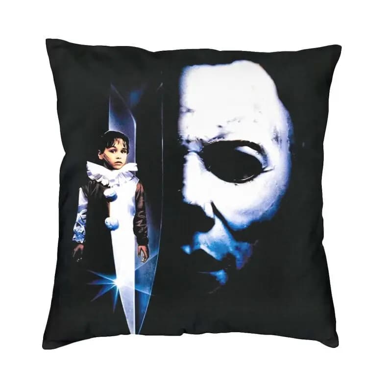 Halloween Horror Movie Michael Myers Luxury Throw Pillow Covers Decoracion Salon cuscini per divano 40x40cm federe