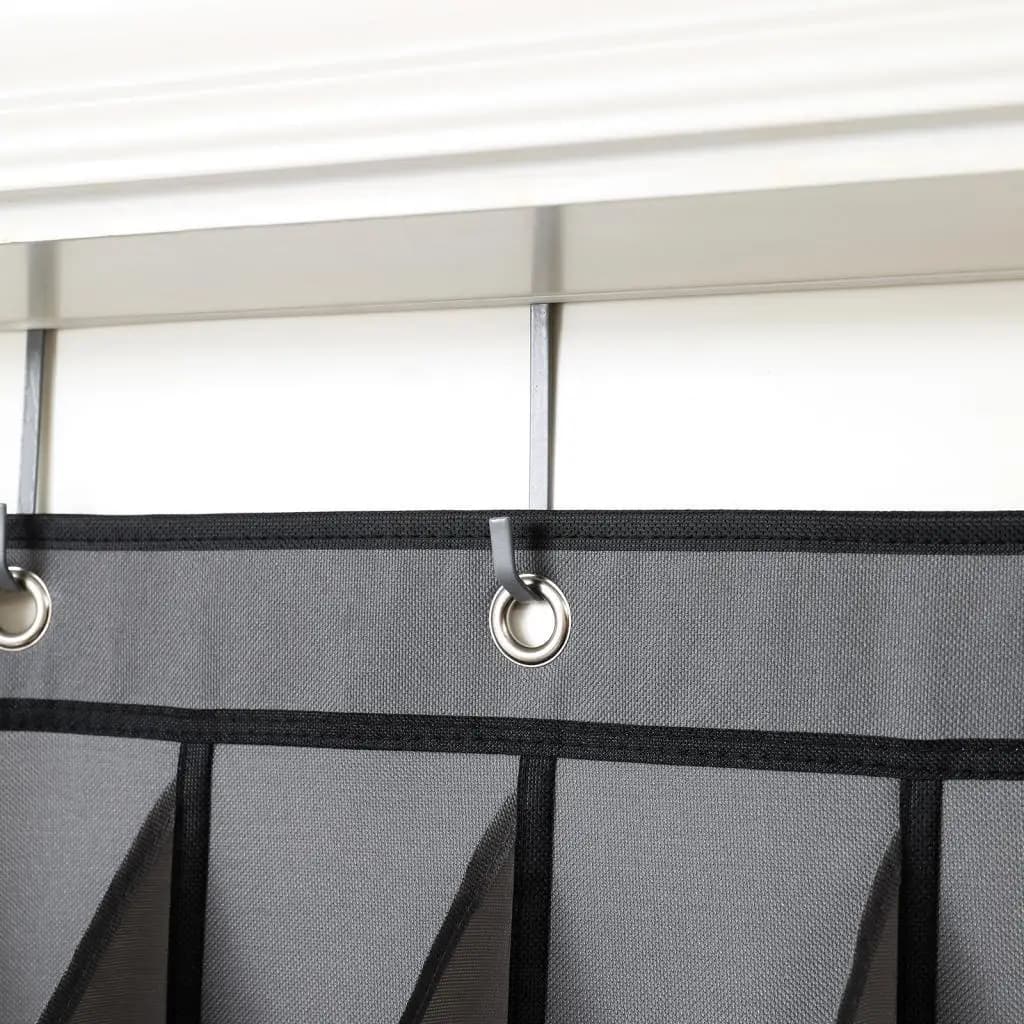 Narrow Door Shoe Rack Hanging Storage Bag for Closet Door Hanger Hanging Shoe Organizer with Large Deep Pockets for Towels Hats