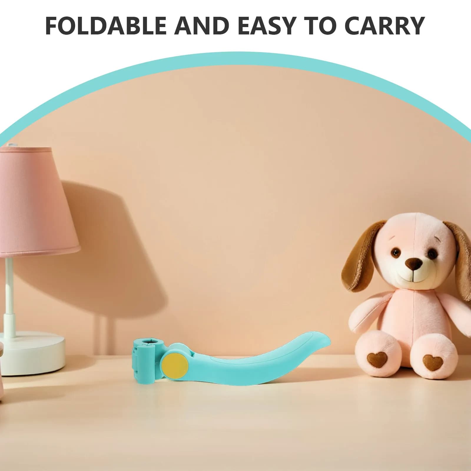 Portable Foldable Electric Scooter Seat Light Green Saddle Attachment Children Rider Stroller Seat Replacement Part