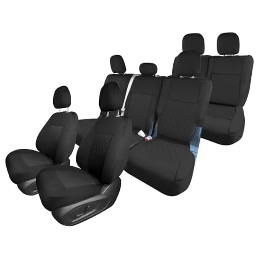 Coprisedili per auto su misura per base Explorer 20202024 con coprisedili automobilistici resistenti all'acqua in neoprene Ultraflex Set completo