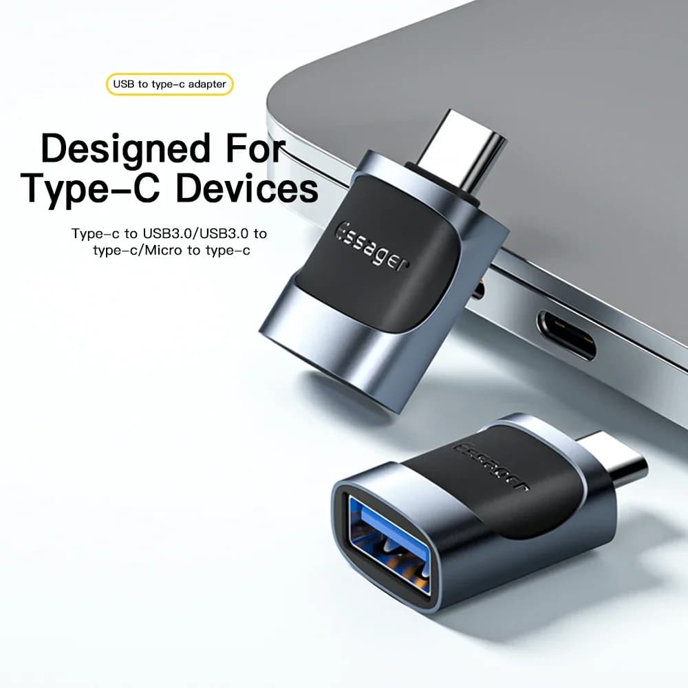 Convertitore di trasmissione dati per ricarica veicoli 3A, interfaccia USB/Type C/PD/micro, cavo dati da 0,3 m, accessori per cellulari da auto