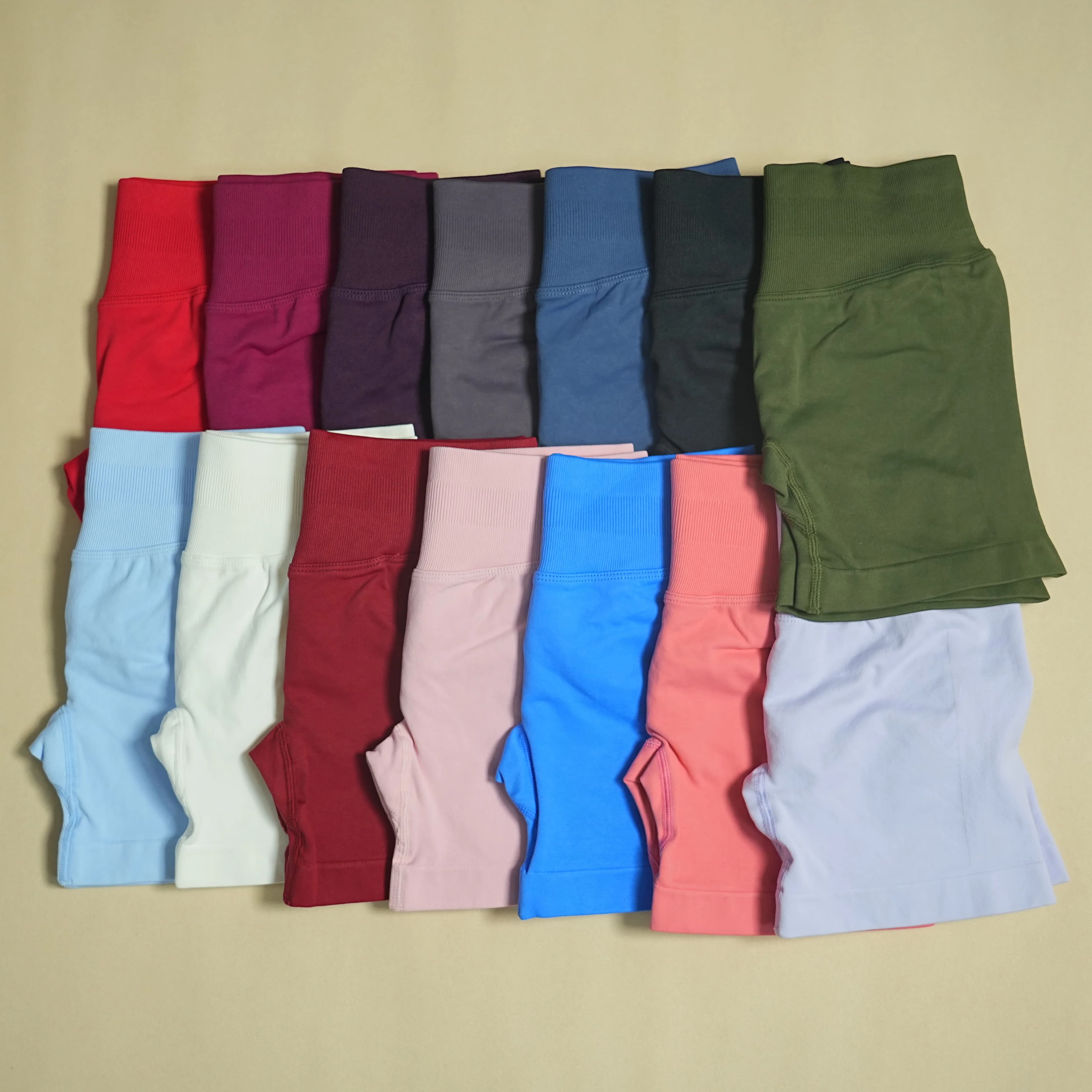 Pantaloncini da Yoga a Vita Alta da Donna per Palestra e Corsa, Modellanti e Push-Up, per Allenamento Fitness