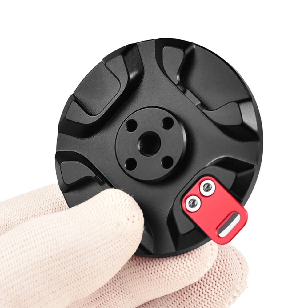 Adattatore Magnetico da 1/4 di Pollice per Treppiede Telefono Compatibile con Magsafe per Serie iPhone 16/15/14/13/12 per Treppiede/Fotocamera/Selfie Stick