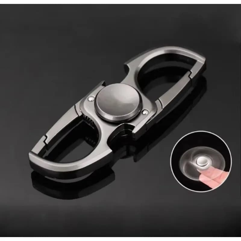 Finger Spinner Fidget Hand Spinner Anti-Anxiety Toy Relieves Stress Finger Spinner Ketchain Bottle Opener