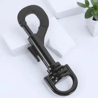 Iron Swivel Snap Hook Bolt Snap for Saxophone Strap Dog Leash Purse Flag Pole Rope Heavy Duty Strap Hook Replacement Part
