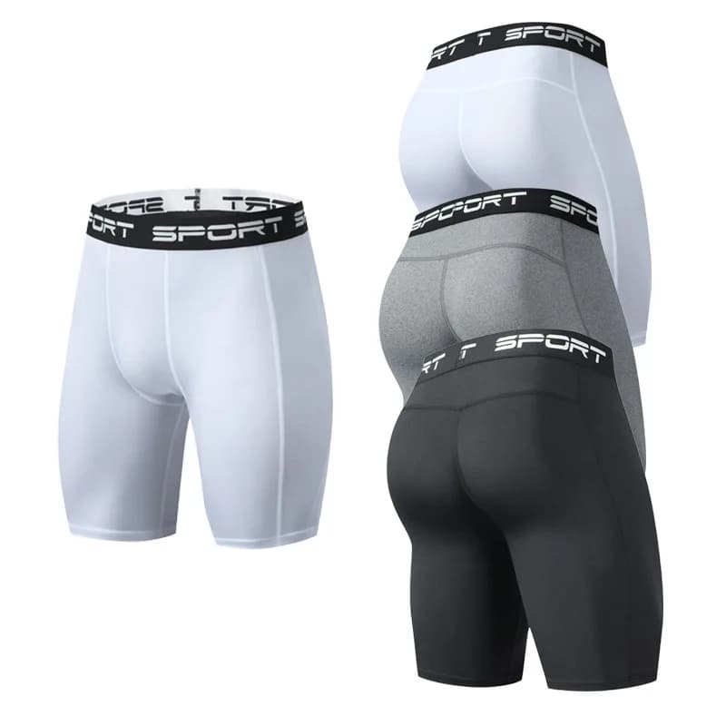 Collant sportivi da uomo estivi Leggings da corsa da palestra Jogging maschile Compressioni elastiche Pantaloni sportivi casual Pantaloni da basket da calcio