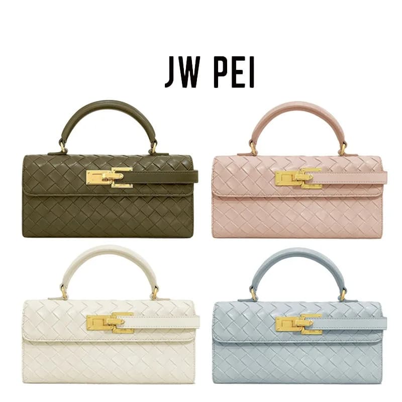Nuova Borsa di Alta Gamma JW PEI in Pelle di Coccodrillo, Portatile, Versatile, Leggera, Borsa da Donna, Borsa a Tracolla, Borsa a Mano e a Tracolla