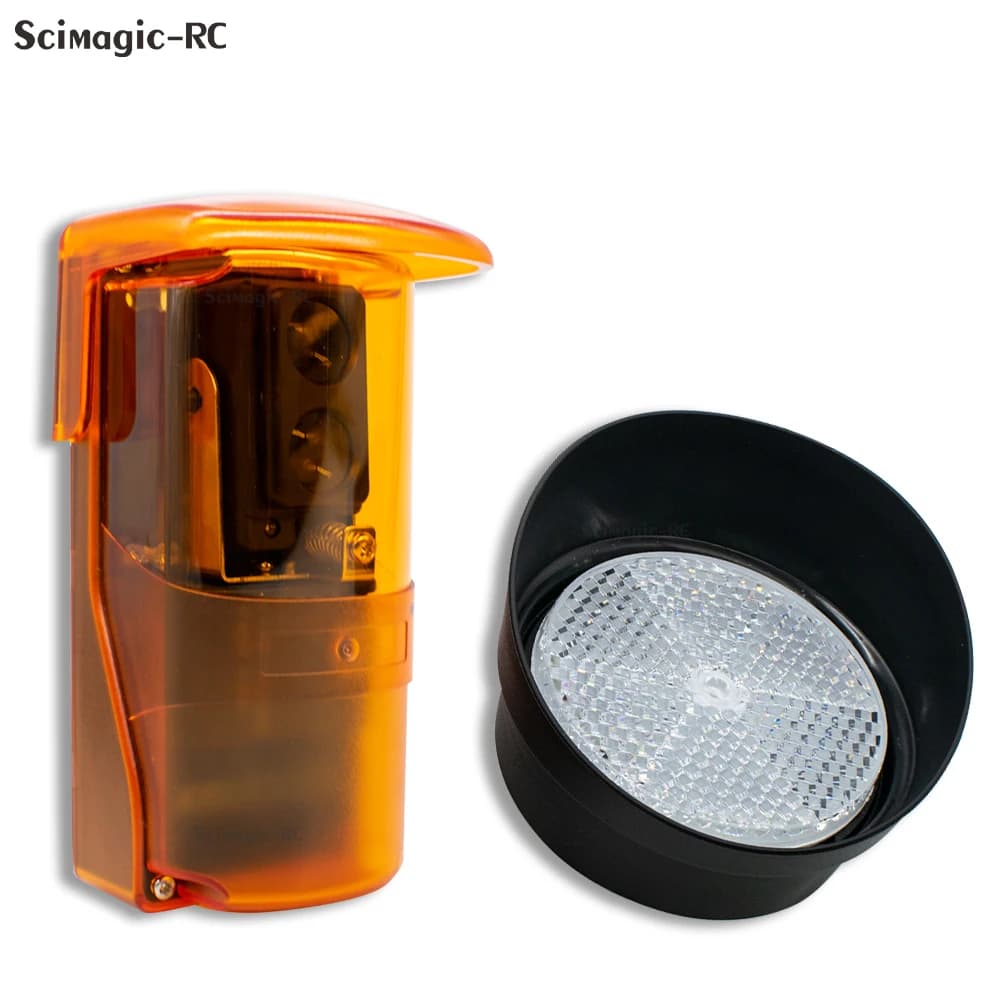 10m Cancello automatizzato Sicuro Rivelatore riflettente Sensore Altalena Scorrevole Cancello del garage Apriporta Fascio di sicurezza Fotocellule a infrarossi