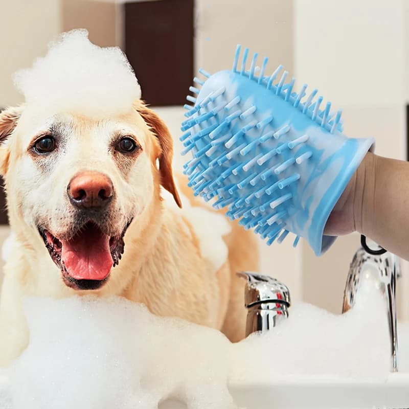 Dog Foot Wash Cup Portable Paw Clean Tools for Dogs Large Medium Dog Foot Washer Scrubber Dog Muddy Dirty Paw Cleaning Cup