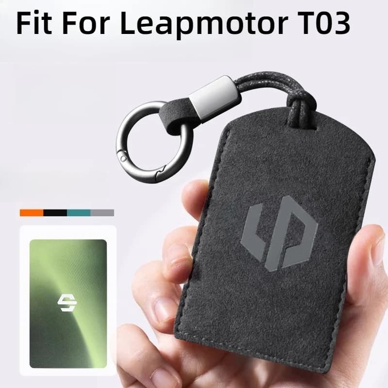 Misura per Leapmotor T03 C10 C16 B10 Portachiavi per auto NFC Smart Card Custodia protettiva Shell