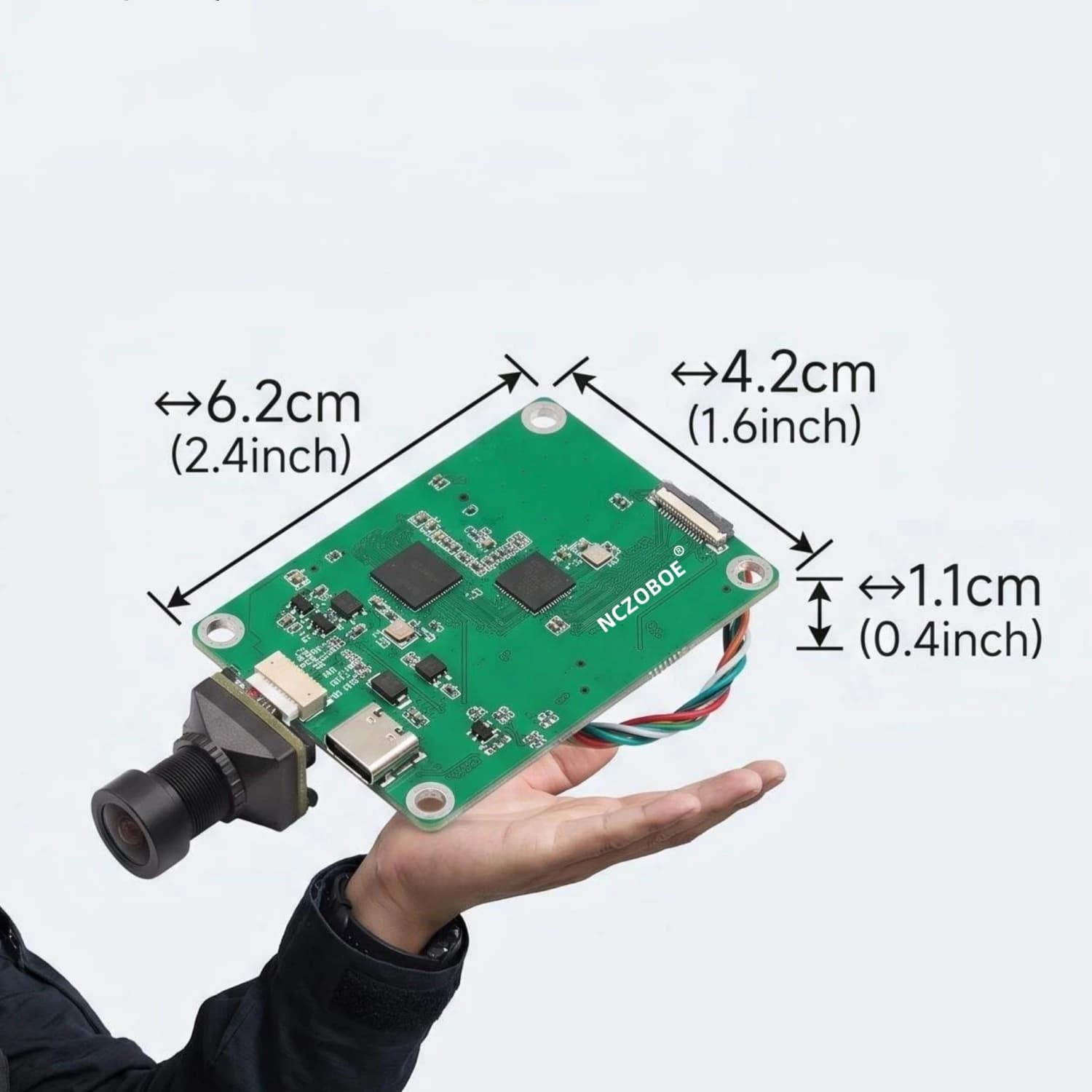 NCZOBOE AI Guidance Flight Controller, Open Source Betaflight Firmware Drone FPV Fixed Wing Flight Controller