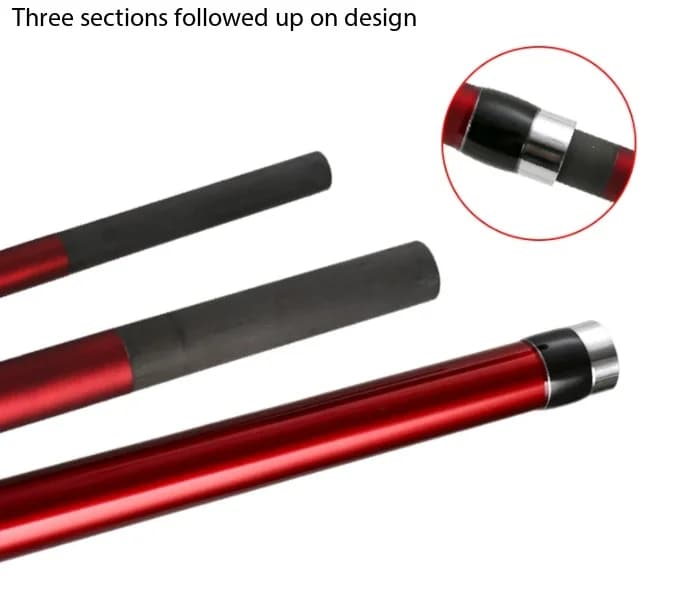 4.2 Meter 3 Sections Carbon Beach Surf Rod Super Hard Long Cast Shore Anchor Fishing Rod For Big Fish