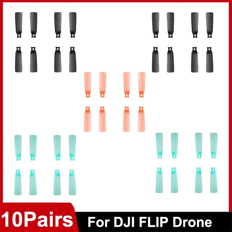 10Pairs(10CW+10CCW) GEMFAN 4022F Folding PC Propeller 2.2in Pitch Props Specifically Engineered for DJI FLIP Drone