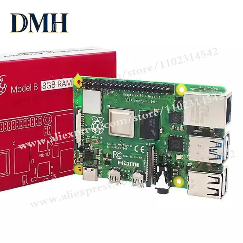 Dmh. Raspberry Pi 4&5 Modello B 1GB / 2GB / 4GB/8GB RAM per Servizio Lista BOM Fai-da-te Raspberry Pi 4B