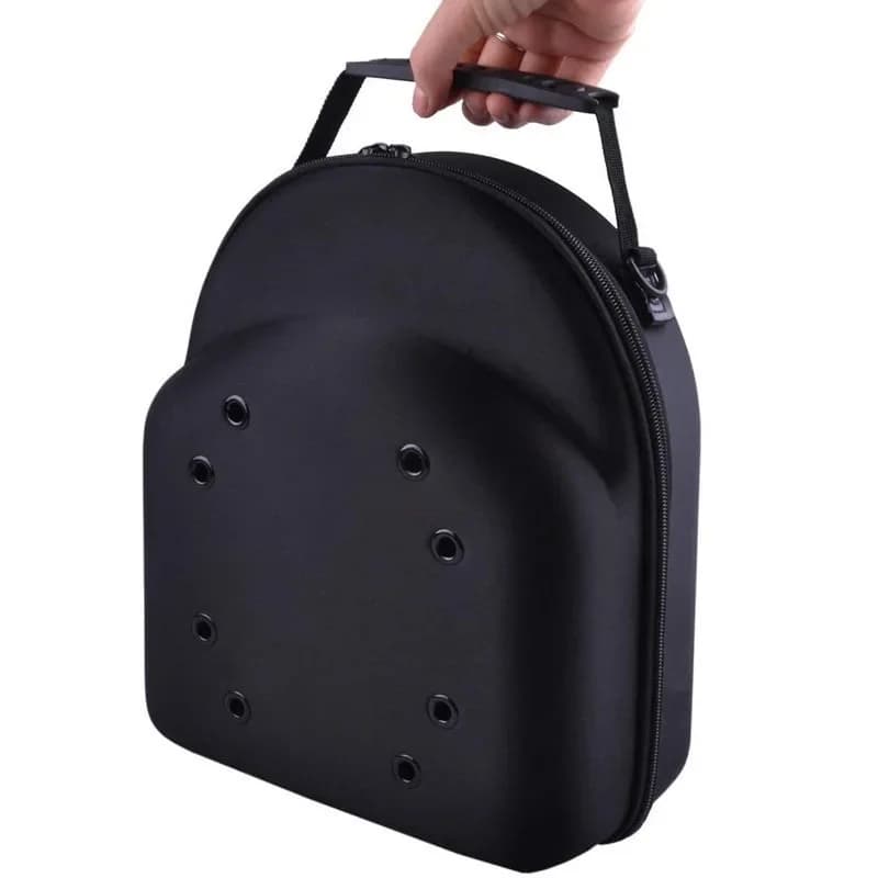 Portable travel bag for outdoor hats, rigid hat case, protective hat case, travel bag for hats, transport bag for baseball caps