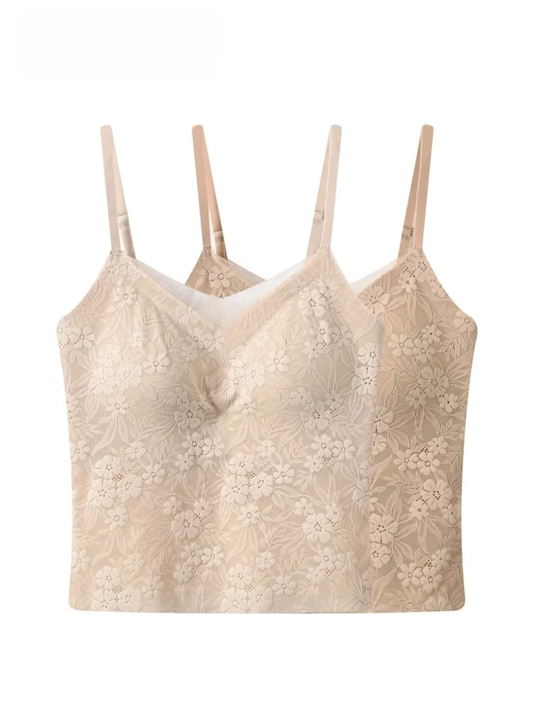 Reggiseno Bralette Senza Spalline in Pizzo Taglie Forti, Intimo Estivo da Donna con Ricamo Integrato, Comodo e Senza Schienale per Taglie Forti