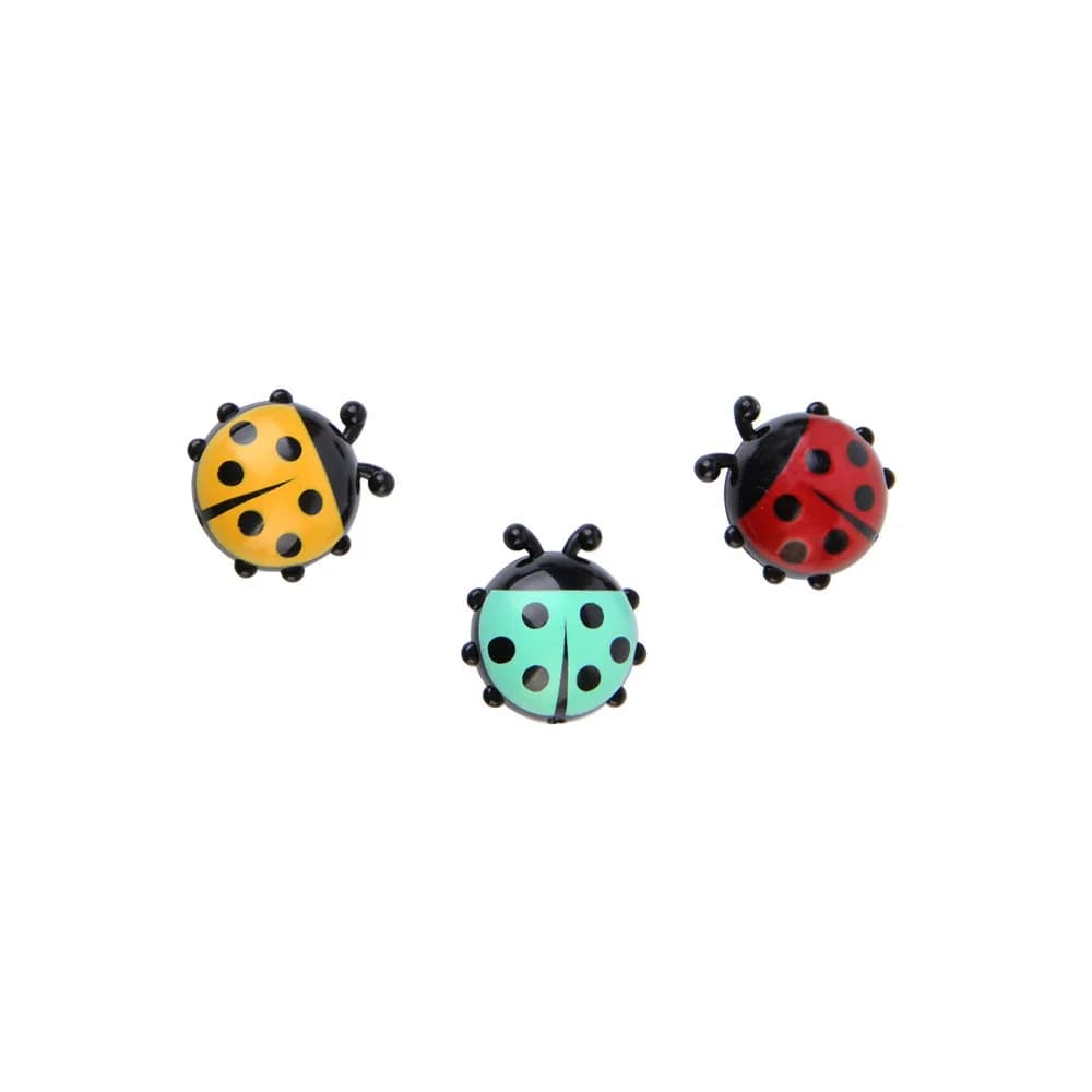 Piastrella per messaggi Interessante frigorifero decorativo Bellissimo best seller Durevole articolo caldo Mini magneti coccinella Regalo per bambini Unico