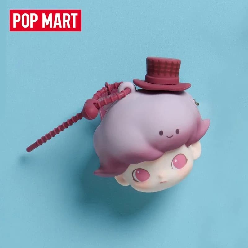 POP MART Originale DIMOO CRUSH ON COFFEE Serie Custodie per Cuffie Blind Box Mystery Box Statuetta Anime Carina Ornamento da Scrivania Regalo per Ragazze