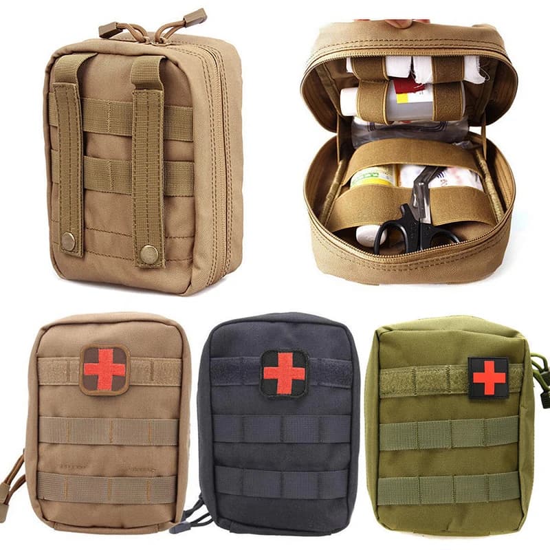 Borsa Tattica di Pronto Soccorso, Kit Medico, Borsa Molle EMT per Emergenze e Sopravvivenza, Scatola Medica da Esterno, Borsa/Pacchetto SOS di Grandi Dimensioni