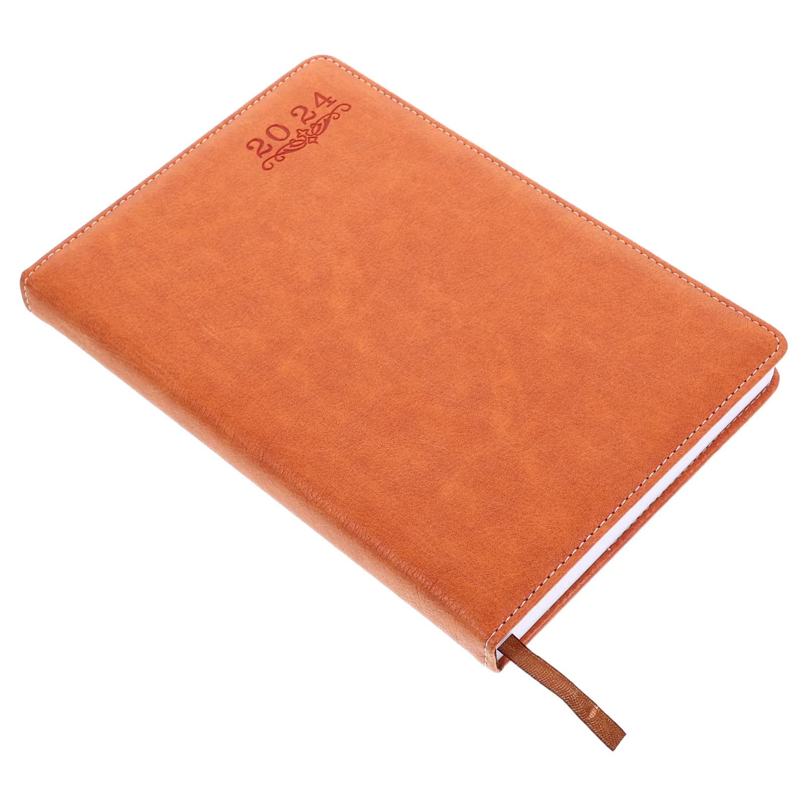 Agenda annuale portatile, blocco note per programmi giornalieri, per impiegati e insegnanti, design compatto e leggero