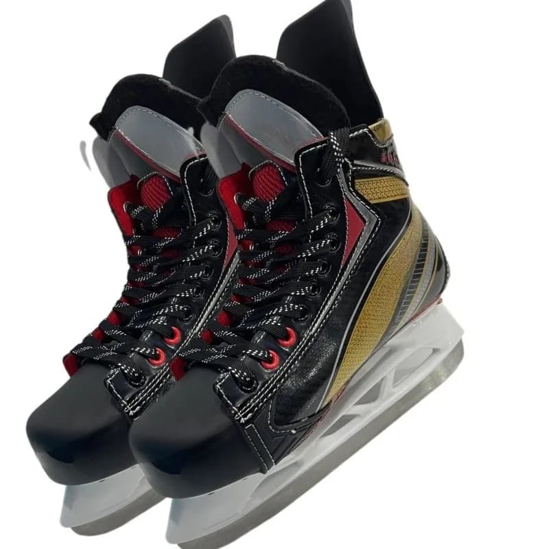 Scarpe da hockey su ghiaccio Pattini da ghiaccio per bambini adulti da uomo e da donna