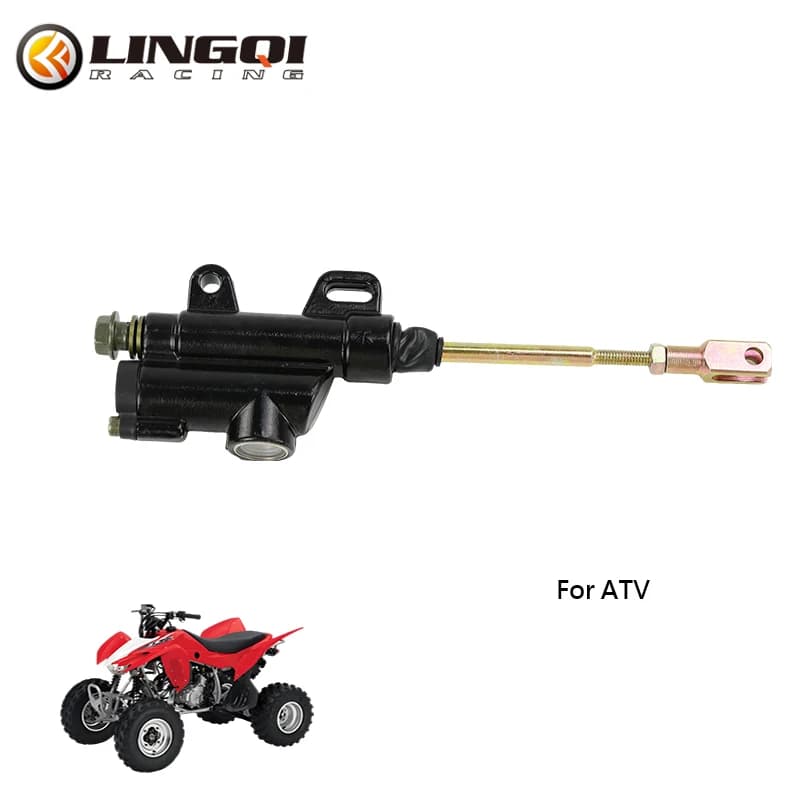 LINGQI RACING Moto Piede Idraulico Cilindro Maestro del Freno Posteriore Pompa Per 110cc 125cc 150cc 250cc Dirt Pit Bike ATV Off Road