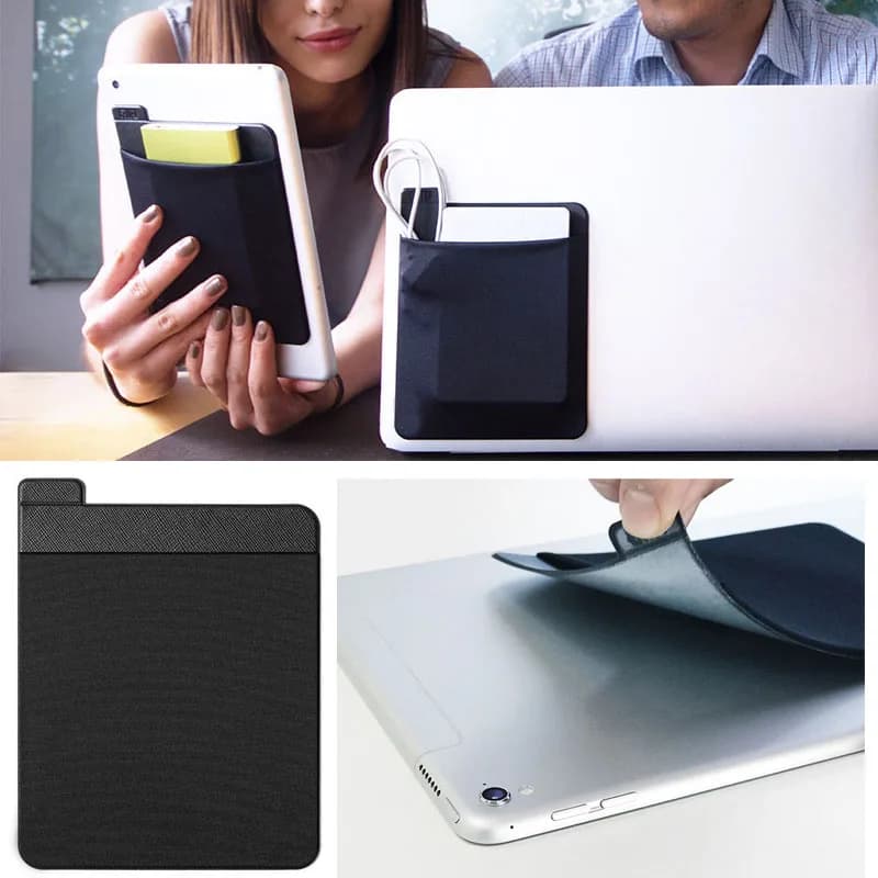 Nuovo supporto per Mouse sottile adesivo caso elastico penna Stick copertura in tessuto Lycra tasca custodia per Laptop Tablet Mouse Wireless