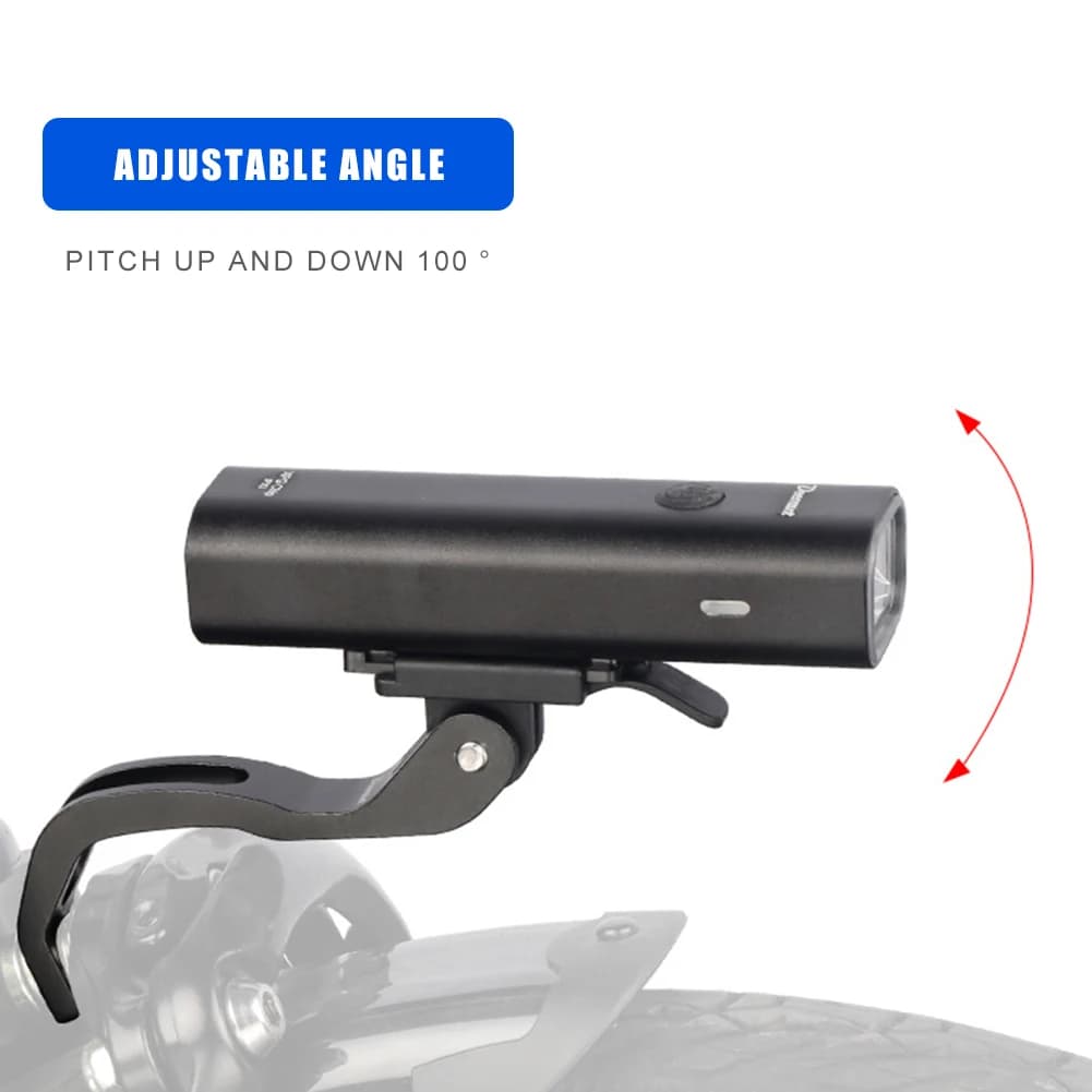 Supporto per luce anteriore per bicicletta Staffa per lampada in lega di alluminio Supporto per forcella per bici pieghevole Supporto per lampada per fotocamera sportiva per Brompton GoPro