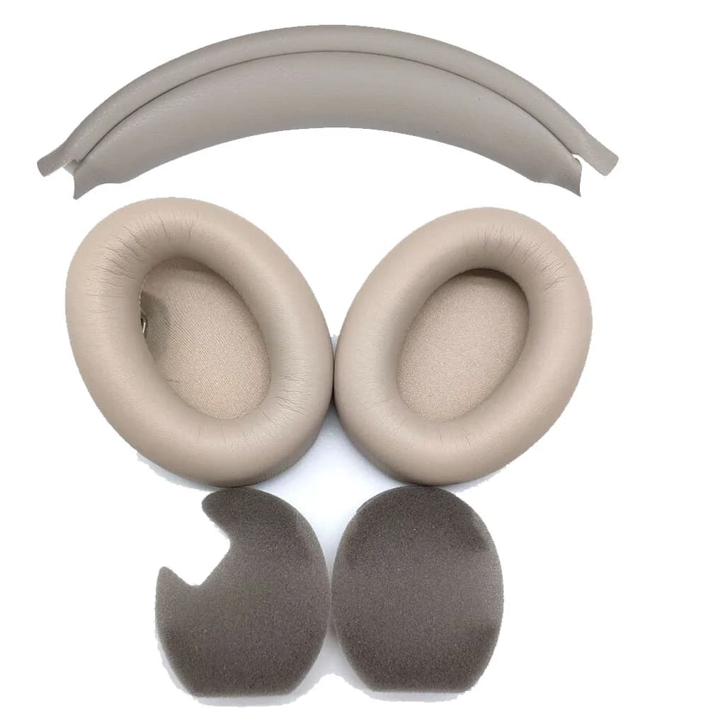 1000XM4 Cuscinetti di ricambio Snap On Fascia per Sony WH-1000XM4 Cuffie Memory Foam Cuscinetti auricolari Cuscini WH1000XM4 Facile installazione