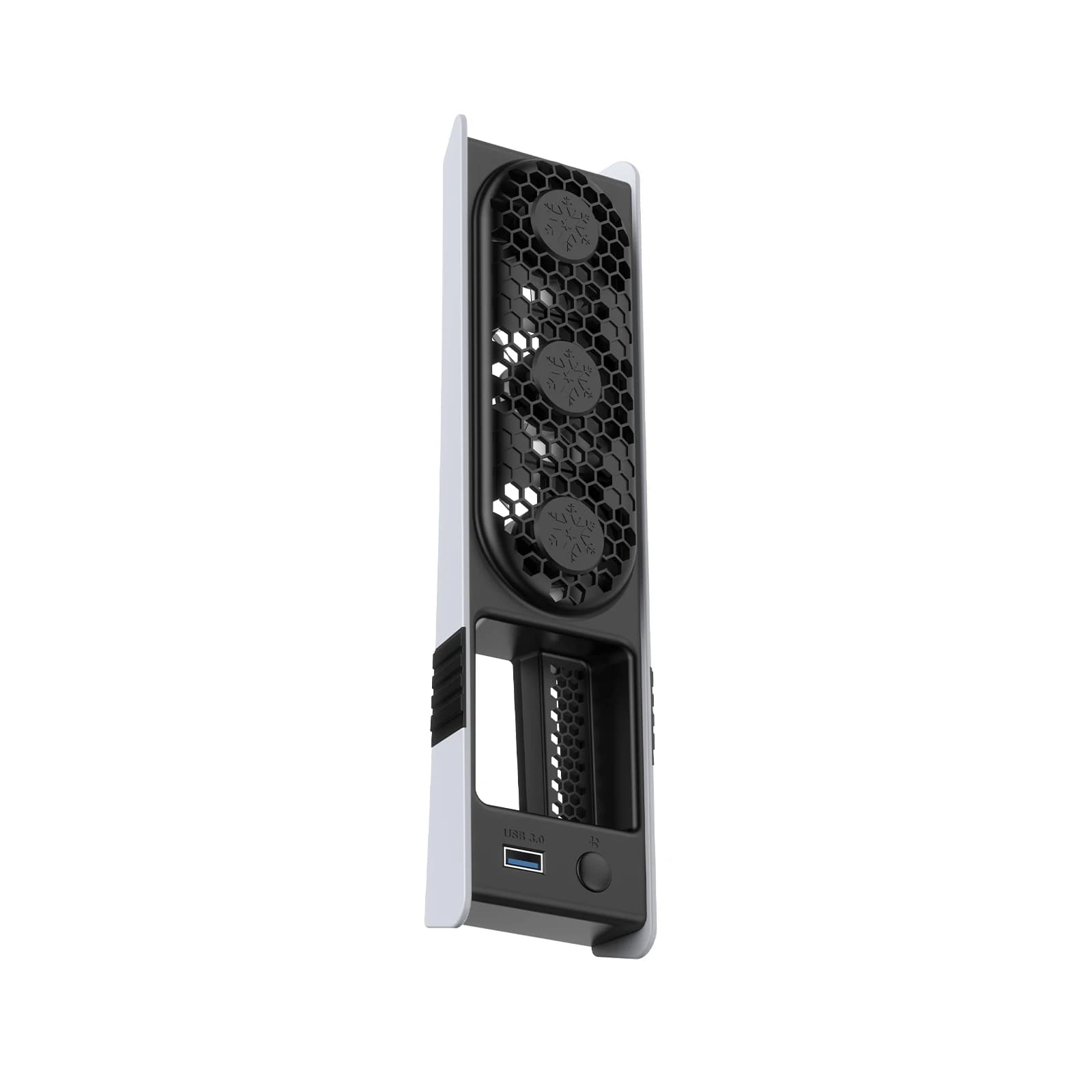 Ventola di raffreddamento posteriore host 26.7x7.4x5.8cm Dissipatore di calore con ventola intelligente controllata dalla temperatura per accessori ventola di raffreddamento PS5/Pro